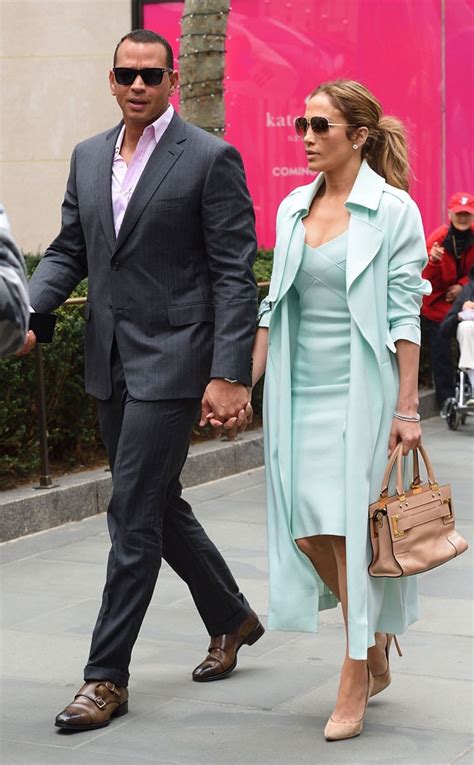 Jennifer Lopez and Alex Rodriguez's Romance .